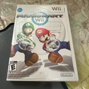 Mario Kart Wii (Nintendo, 2008) Complete in Box CIB Tested and Working